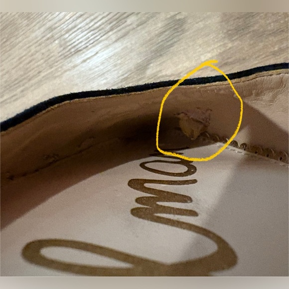 SAM EDELMAN • Women's Pointed Suede Flat • Size 9 - Picture 14 of 14